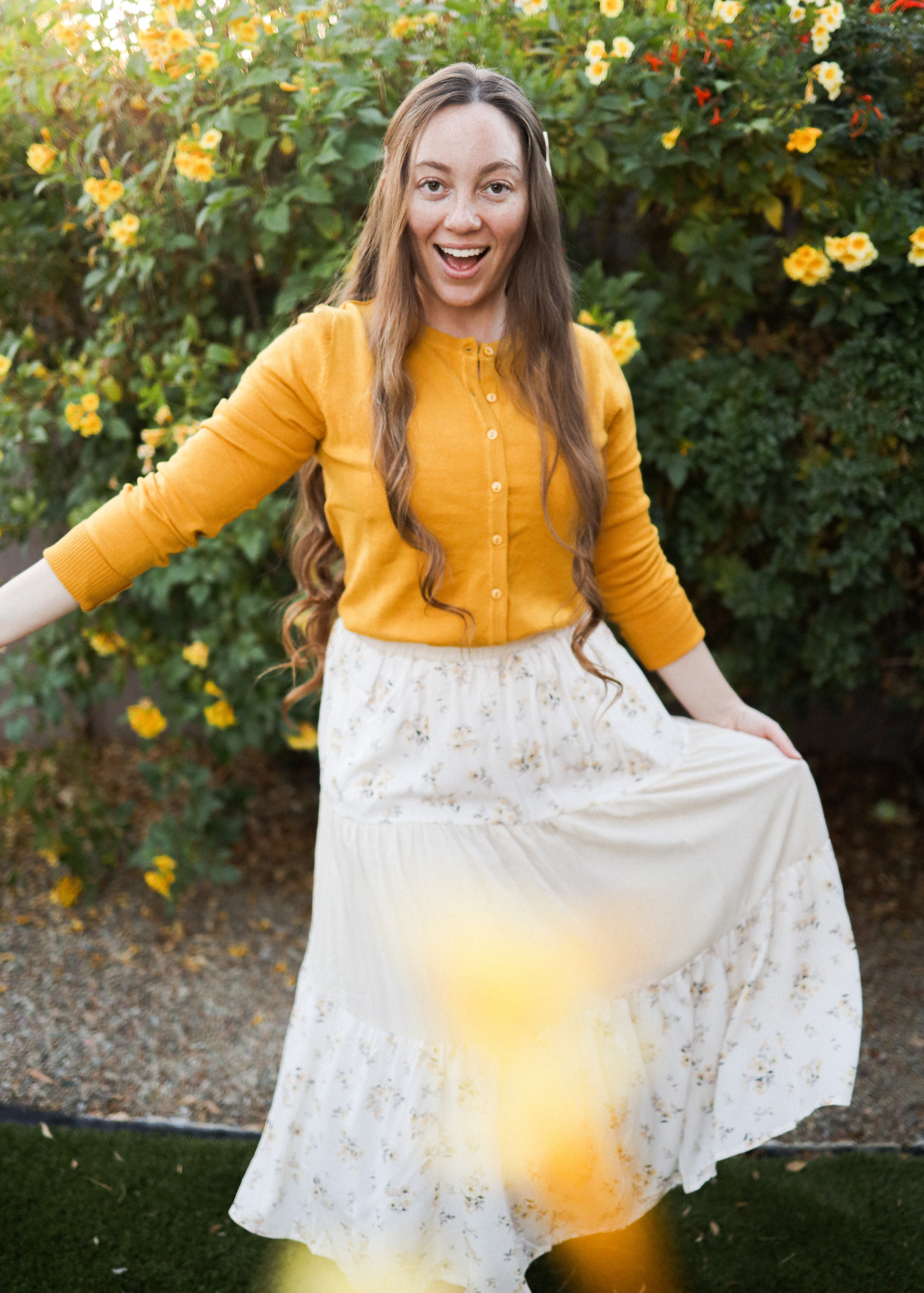 Harmony Skirt- Ivory