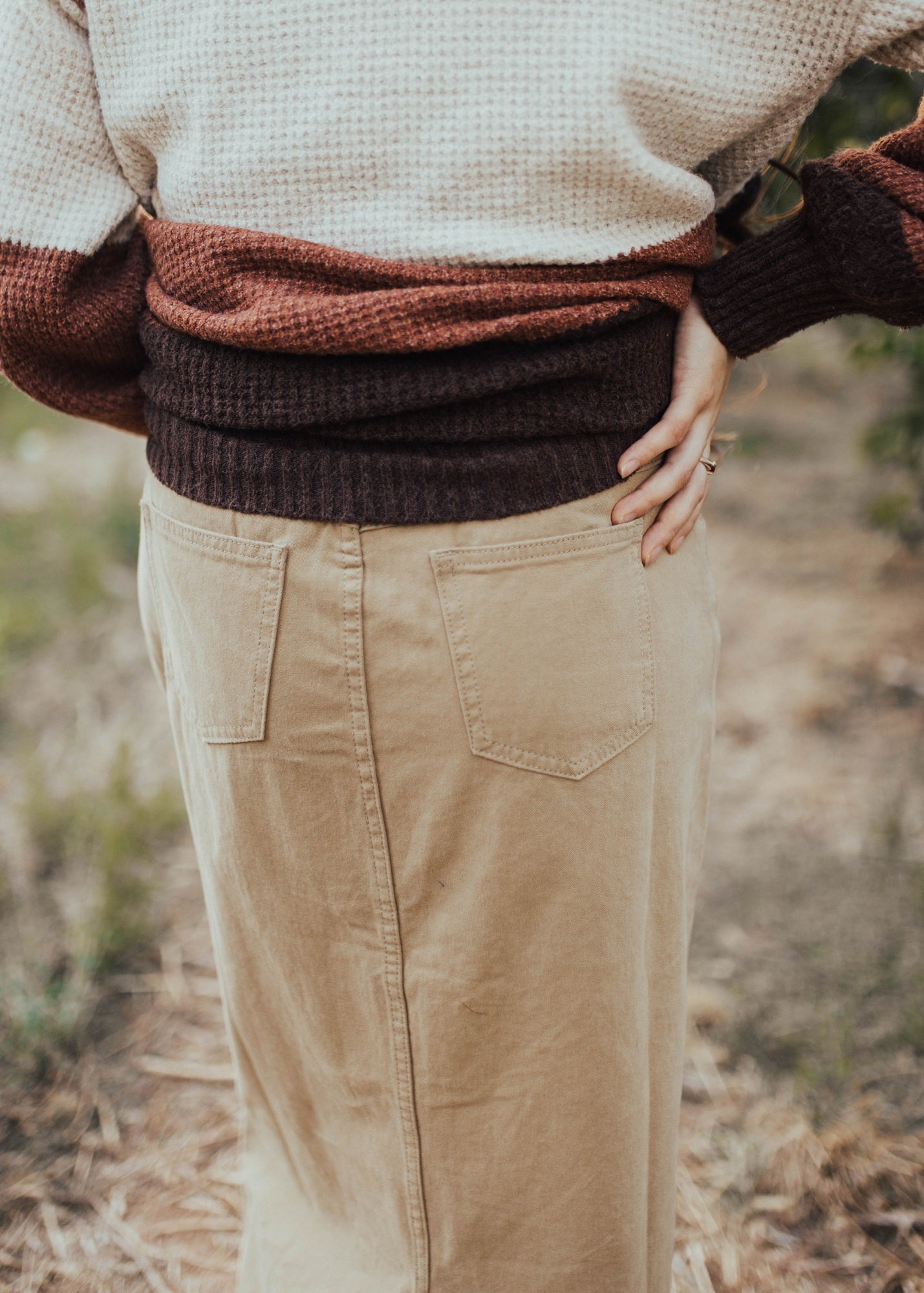 Khaki Maxi