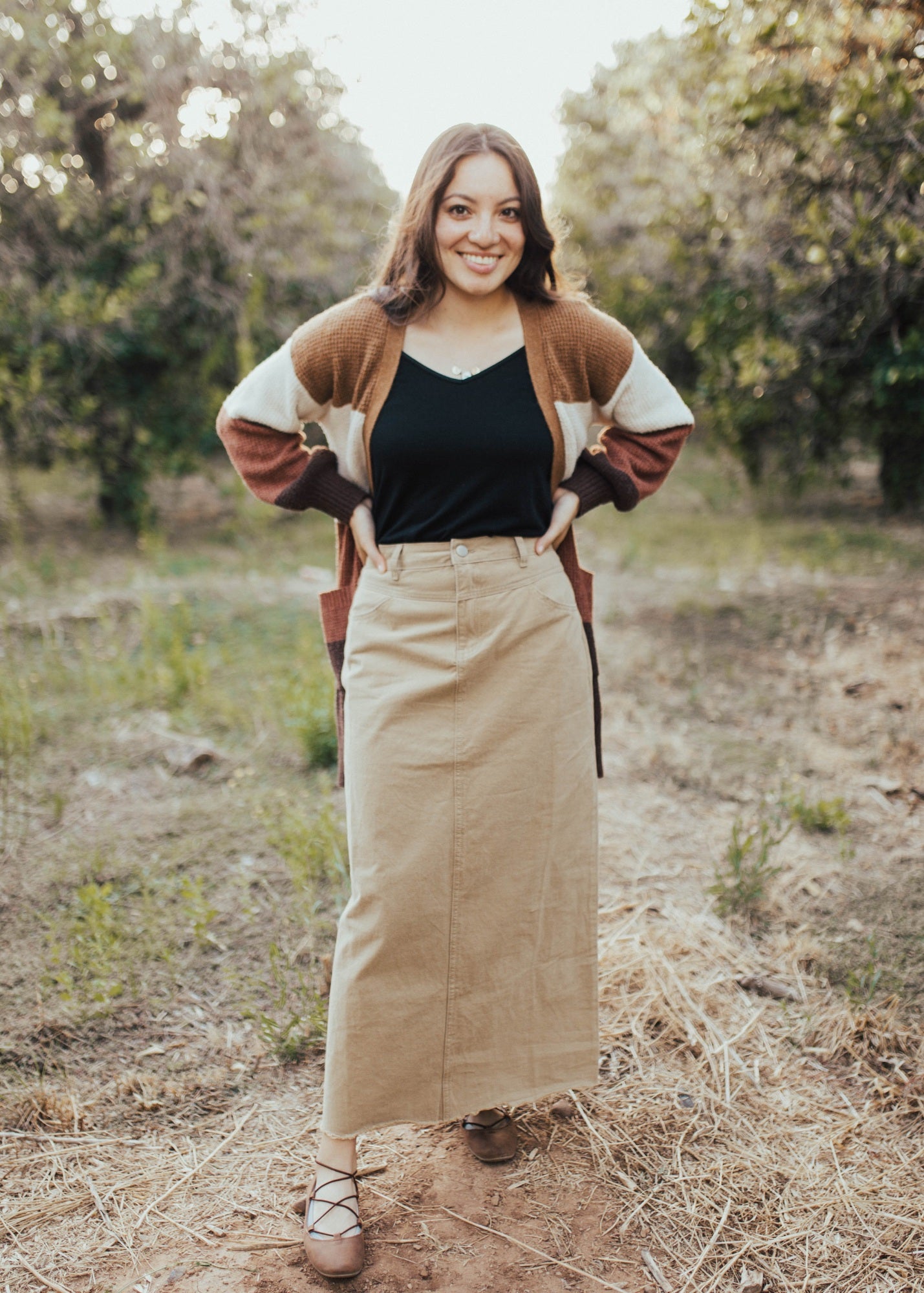 Khaki Maxi