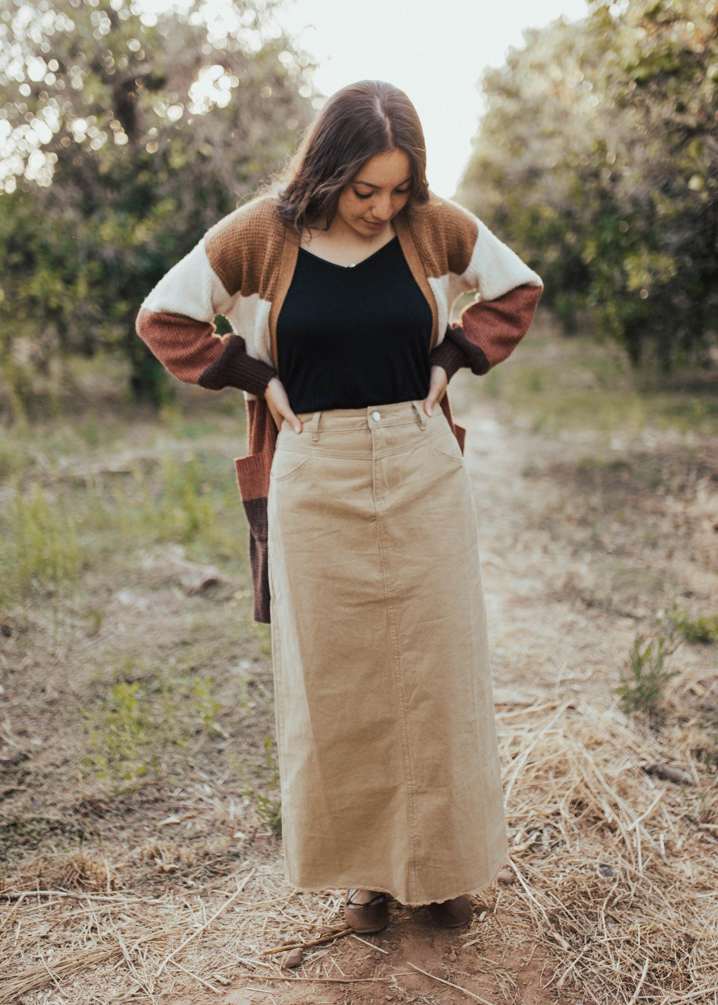 Khaki Maxi