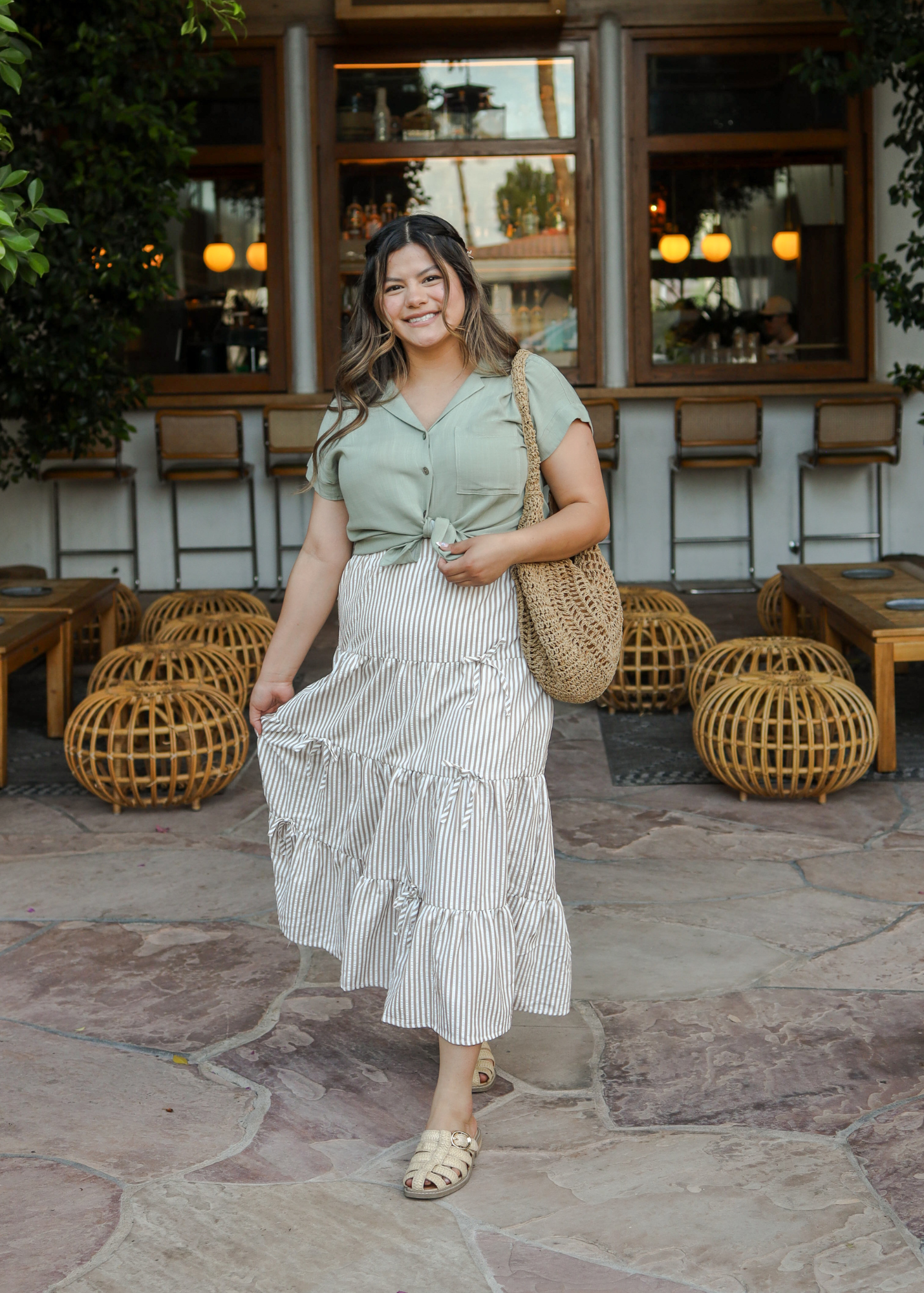 Sandy Bow-Tie Skirt