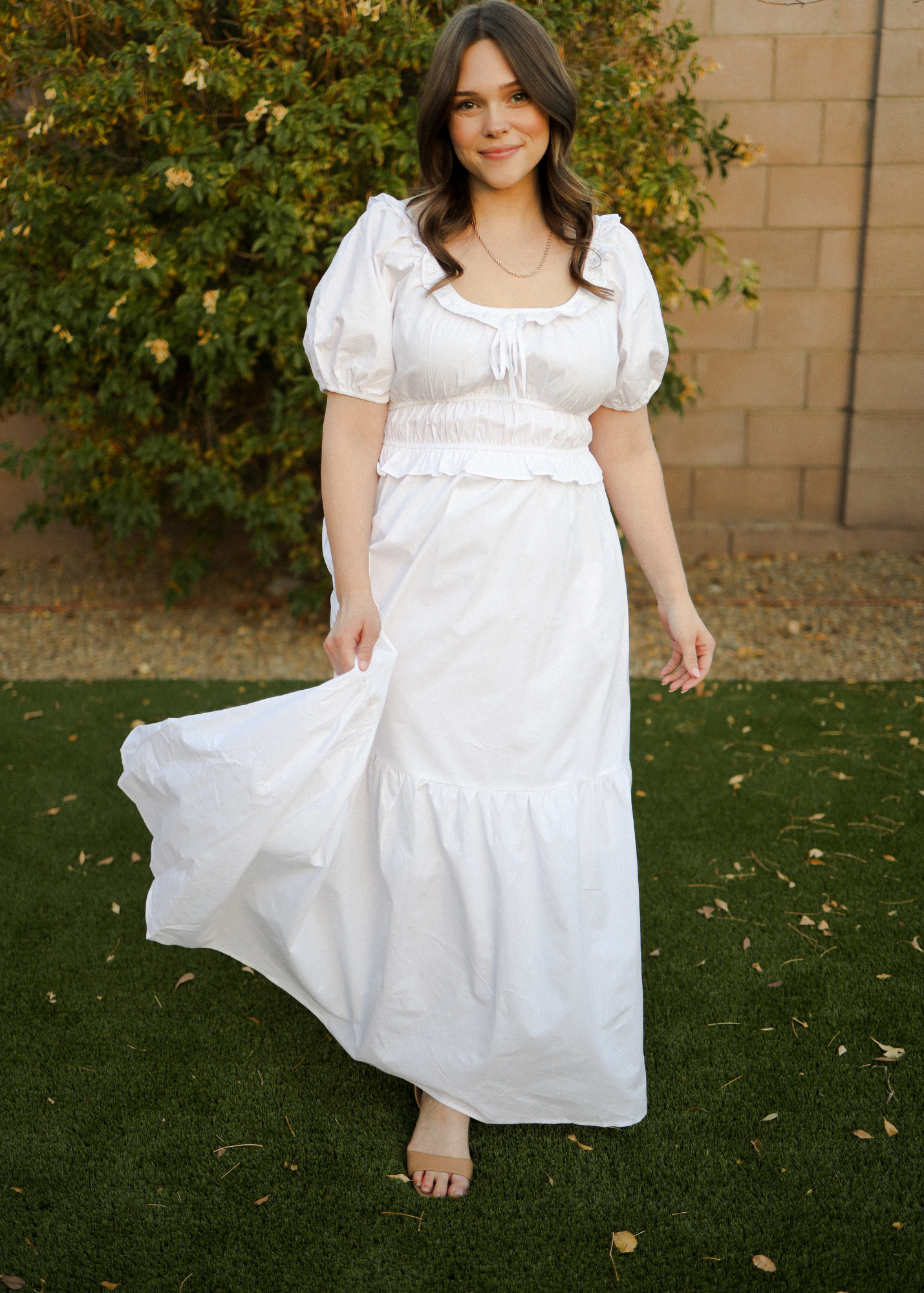 Angelic Cotton Dress – True2you Boutique