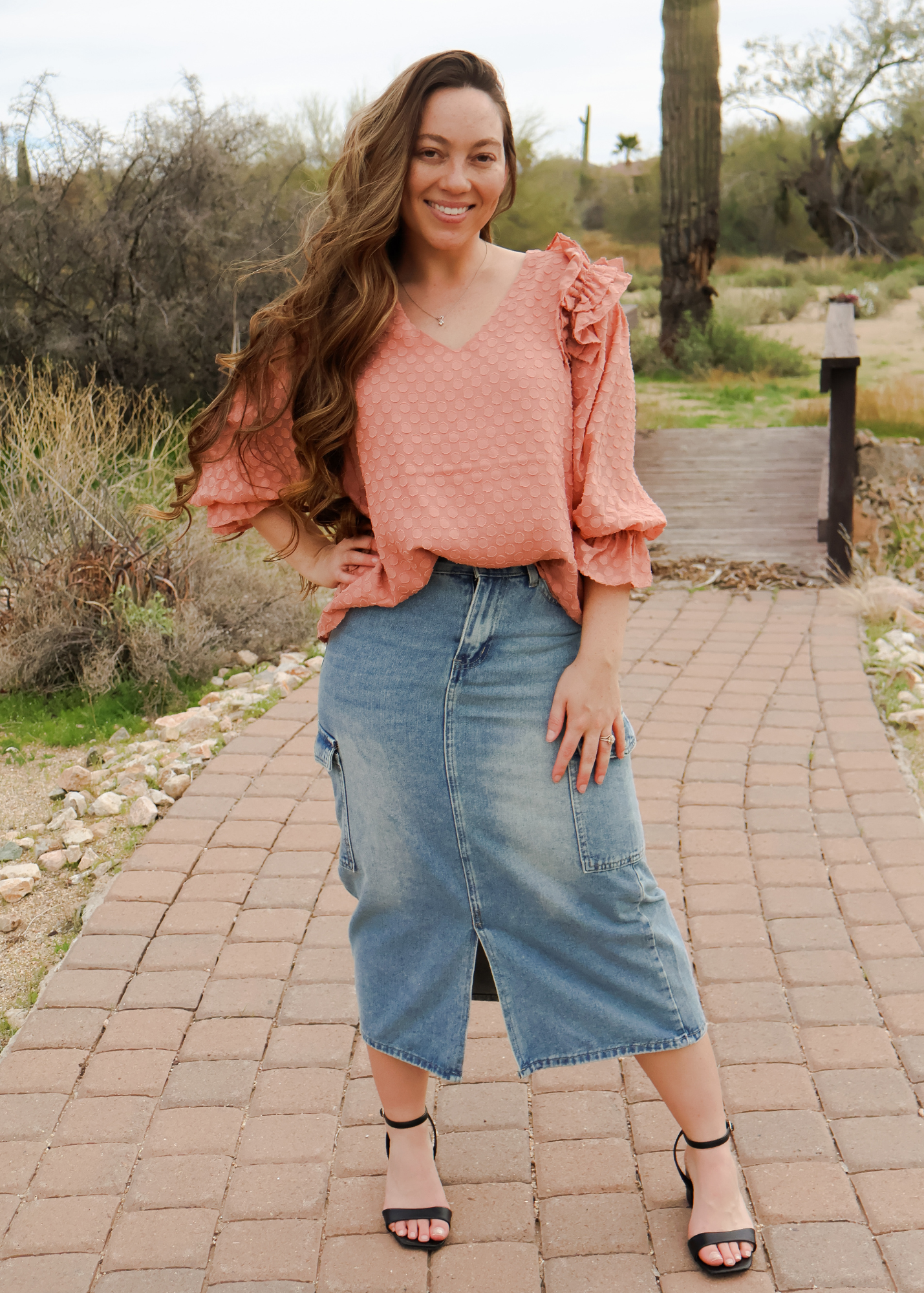 The Kenzie Denim Skirt