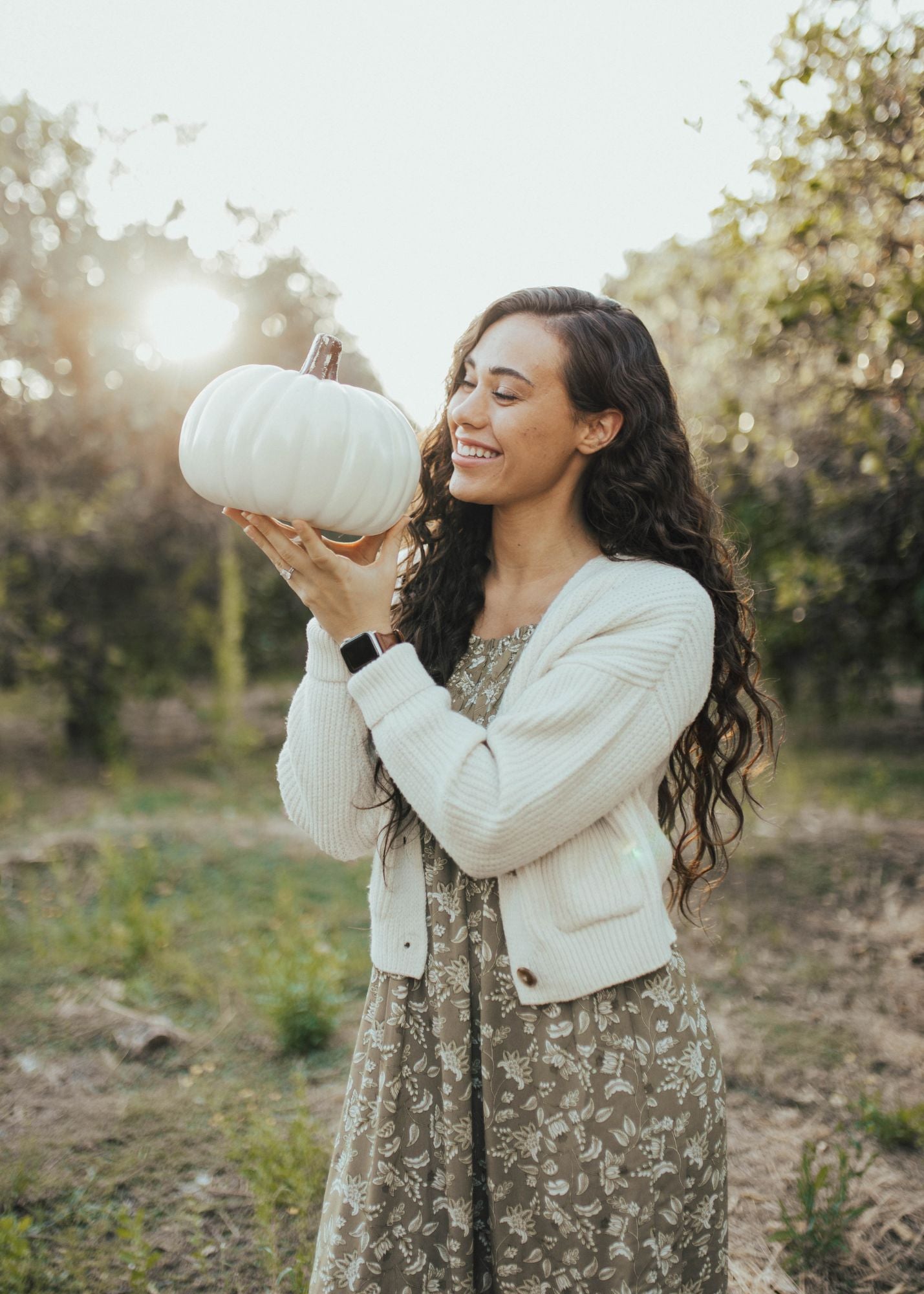 Ribbed Button Down Cardigan