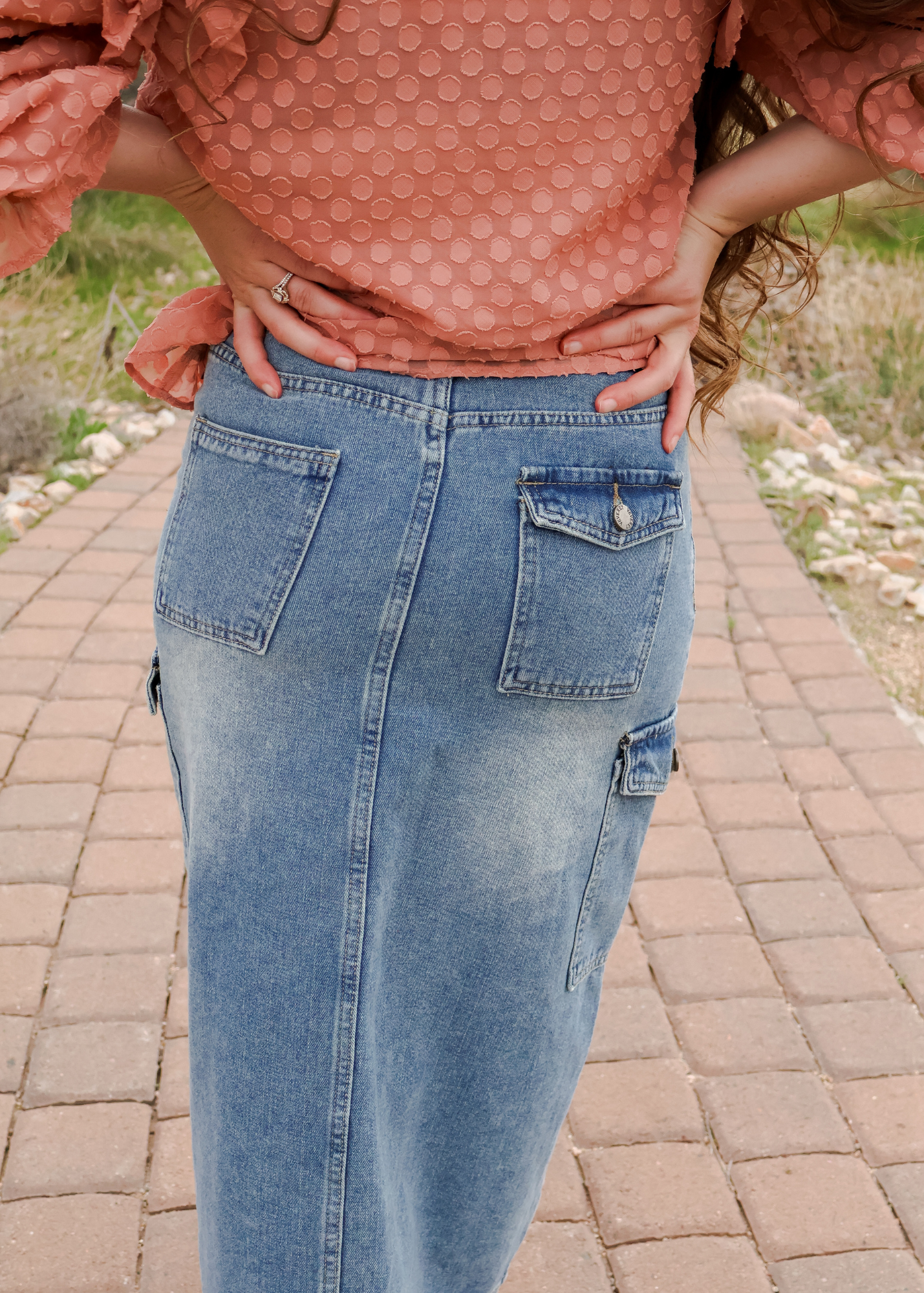The Kenzie Denim Skirt