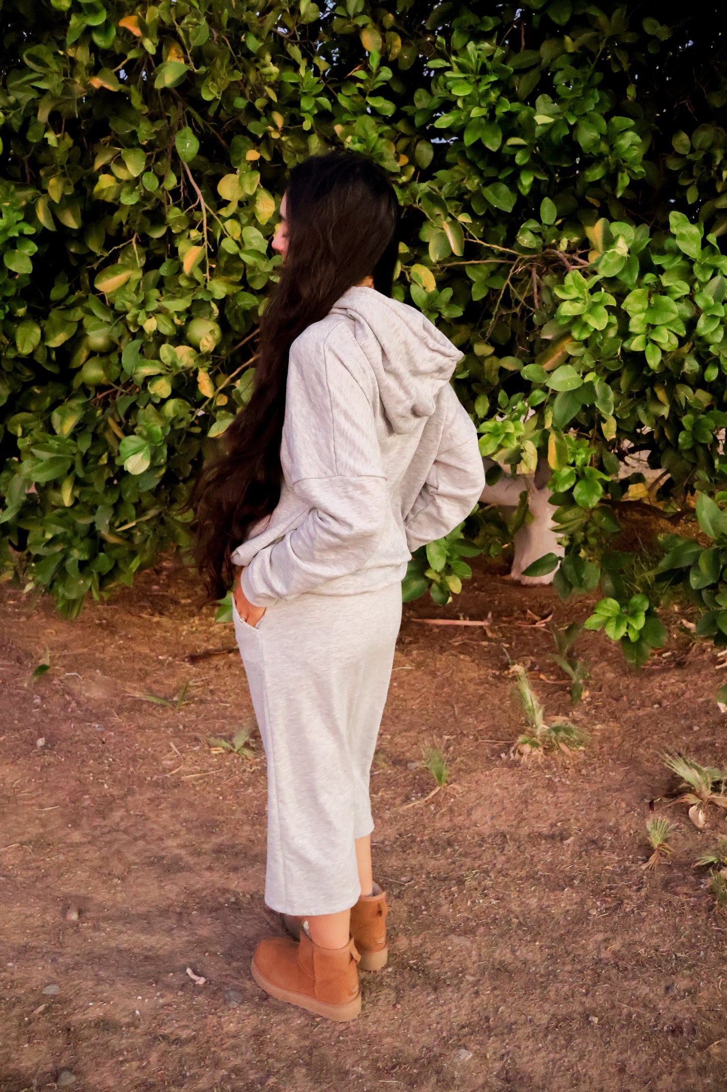 Heather Sweater Skirt Set