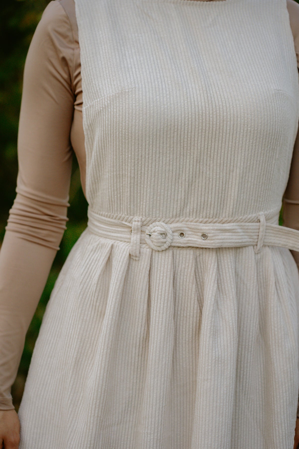 Charming Corduroy Dress.