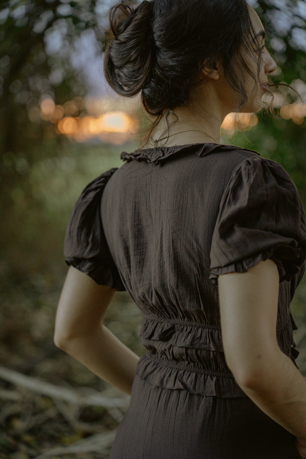 Darling Darcy Dress - Chocolate