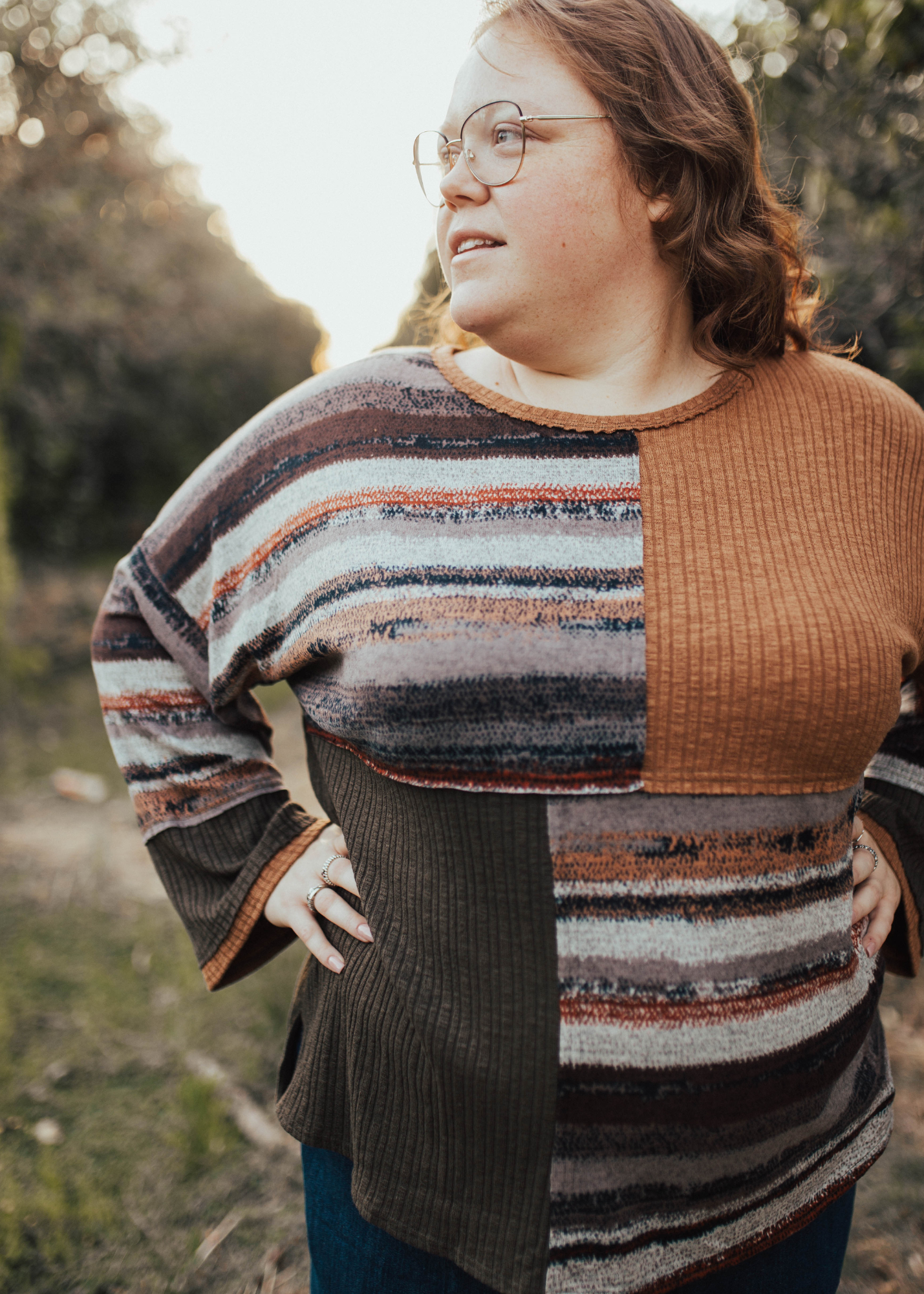 Cozy Knit Sweater Plus