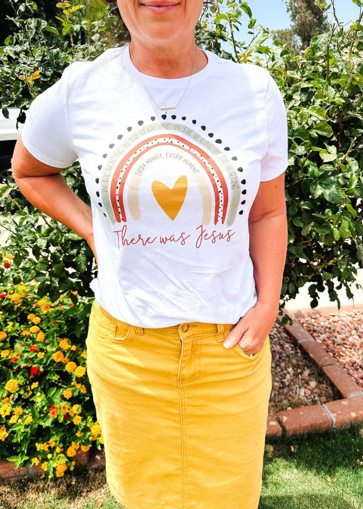 There was Jesus Graphic Tee