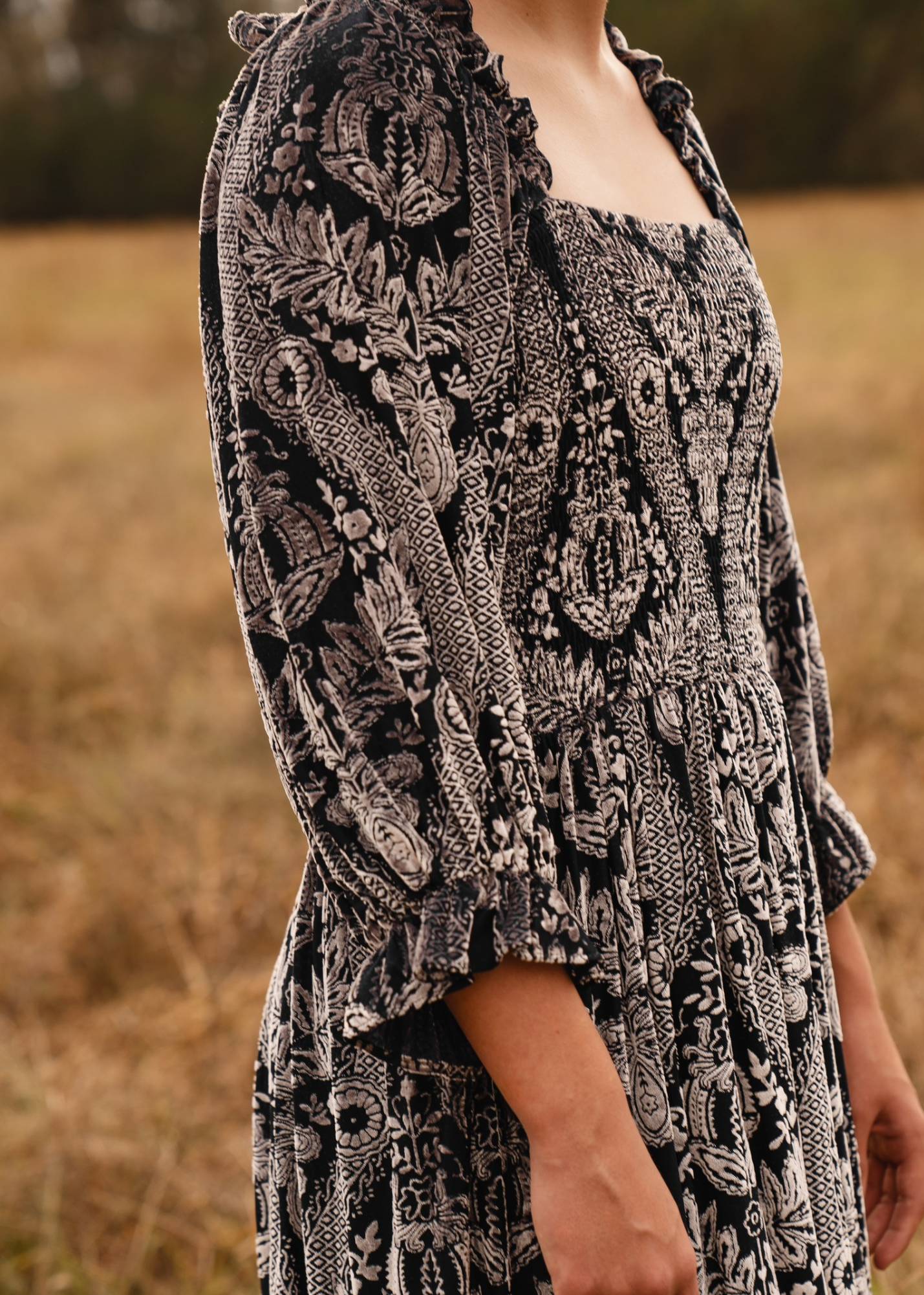 The Elsa Velvet Dress
