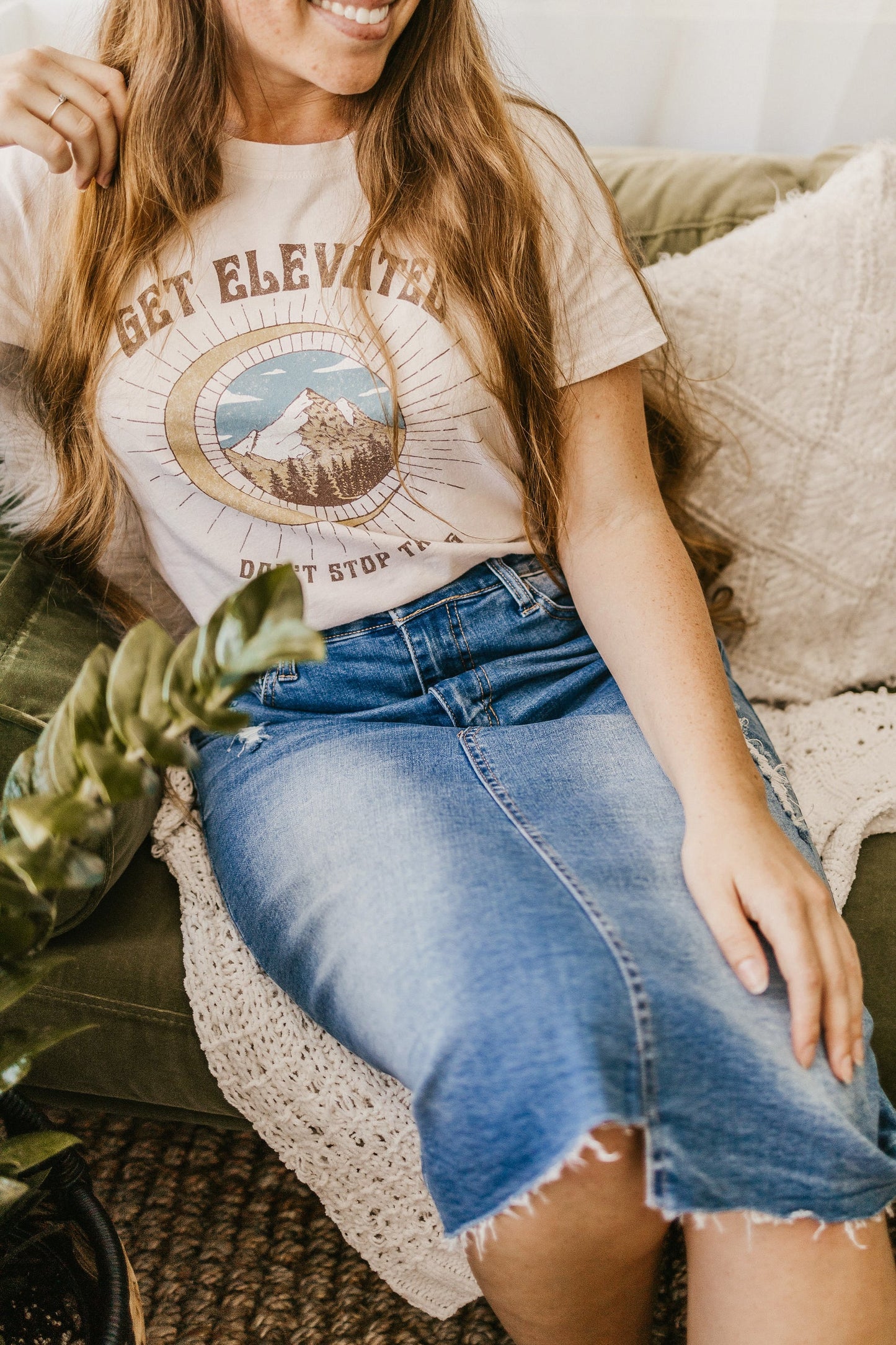 Jenny Denim Skirt