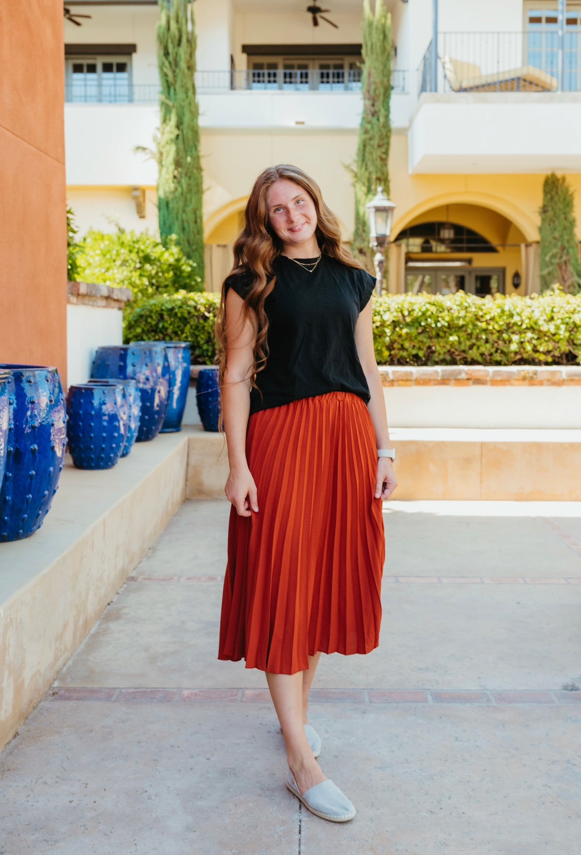 Staple Pleated Skirt