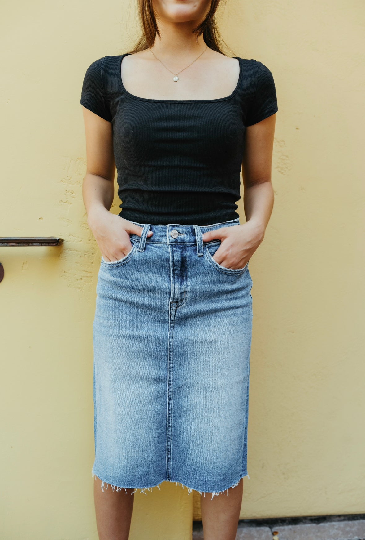 Stacy Denim Skirt