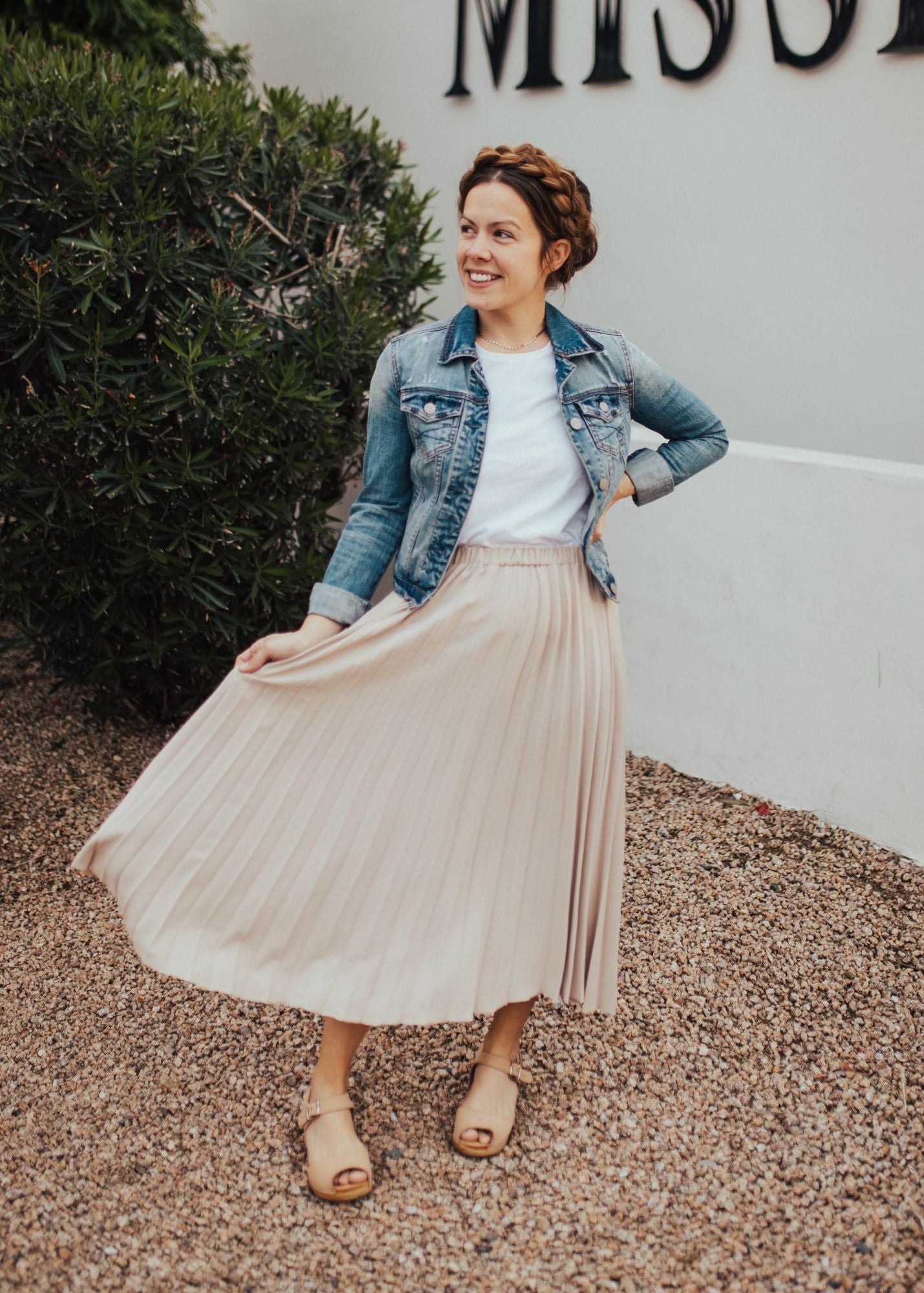 Staple Pleated Skirt