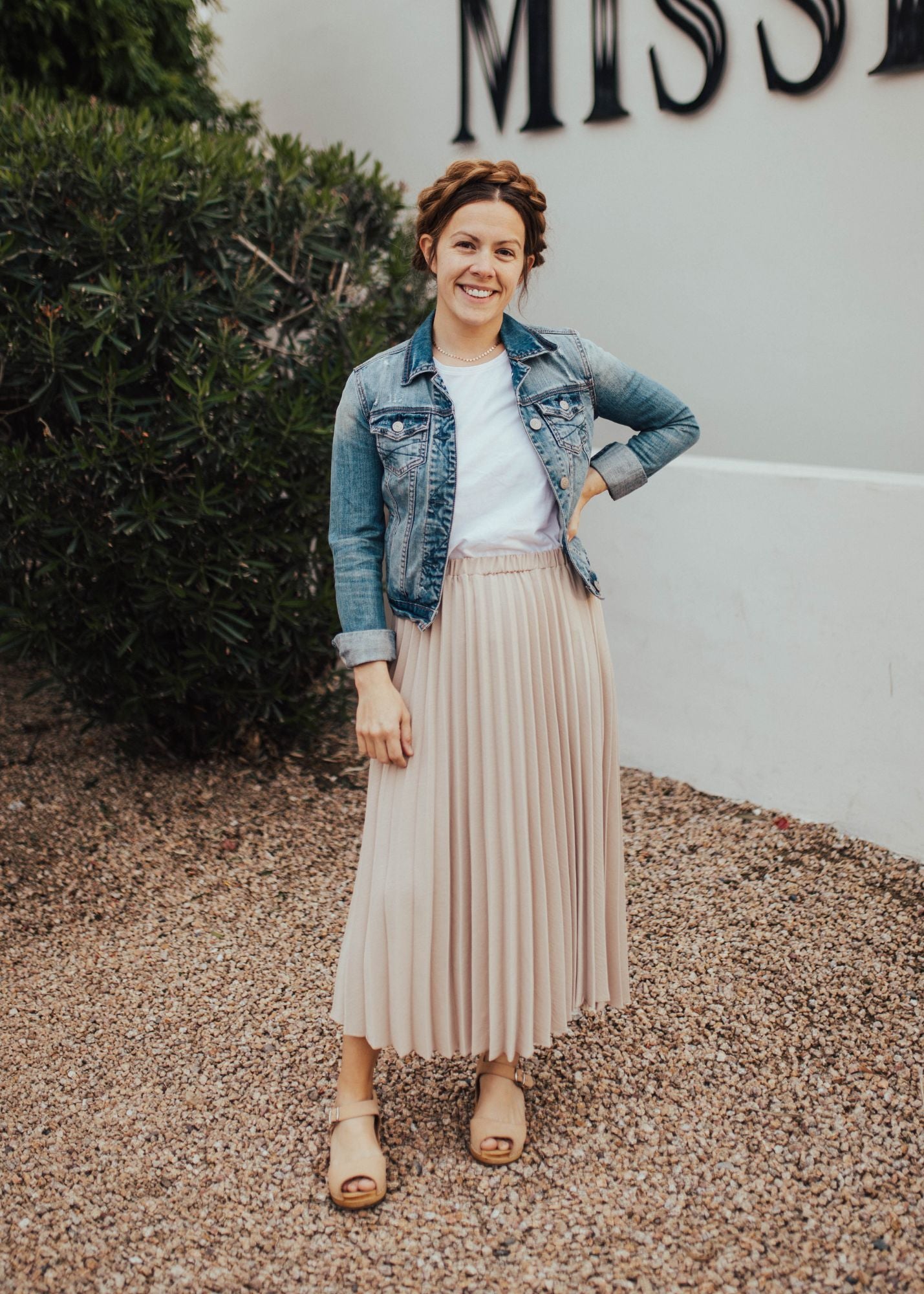 Staple Pleated Skirt