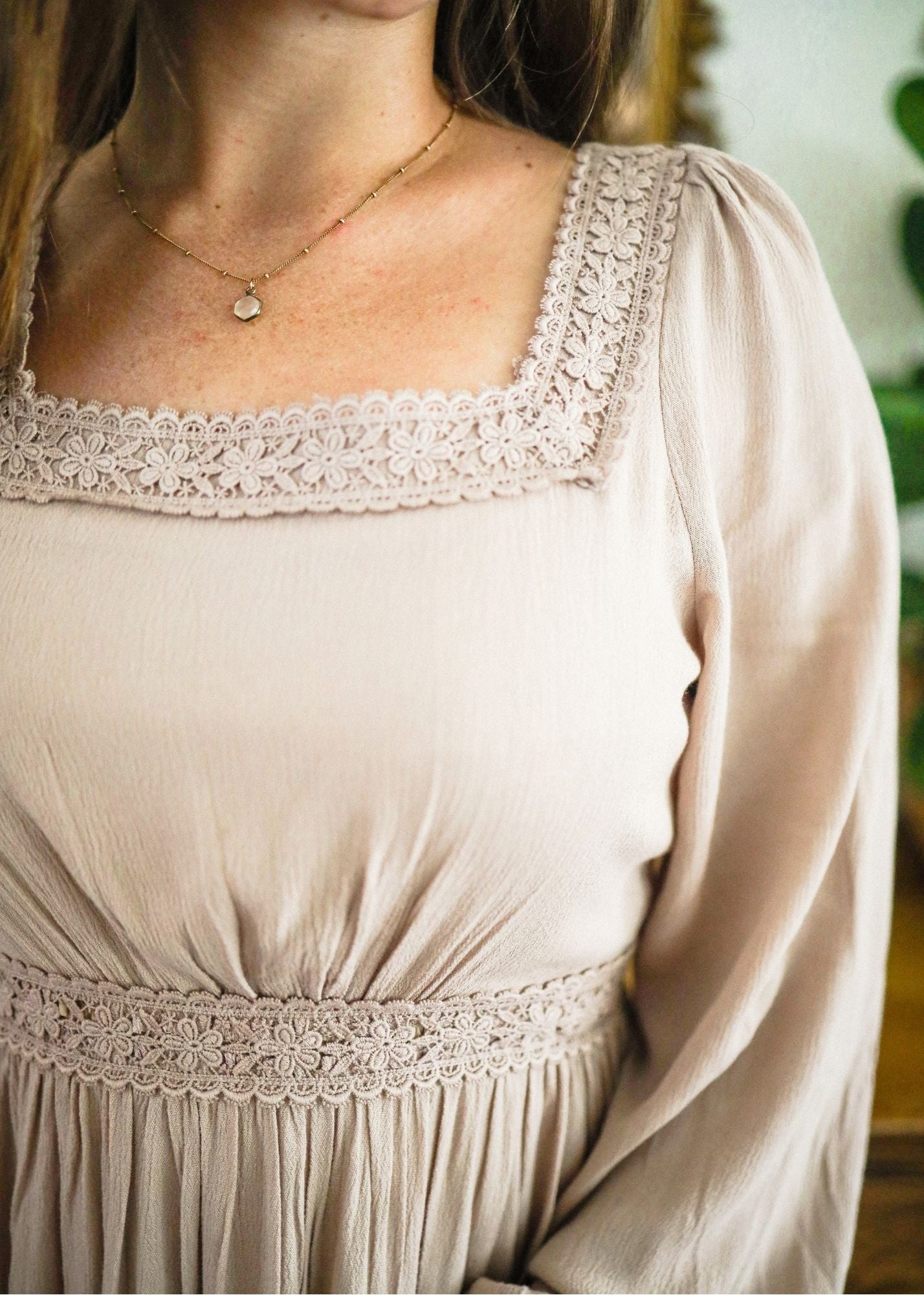 Becca Lace Maxi Dress