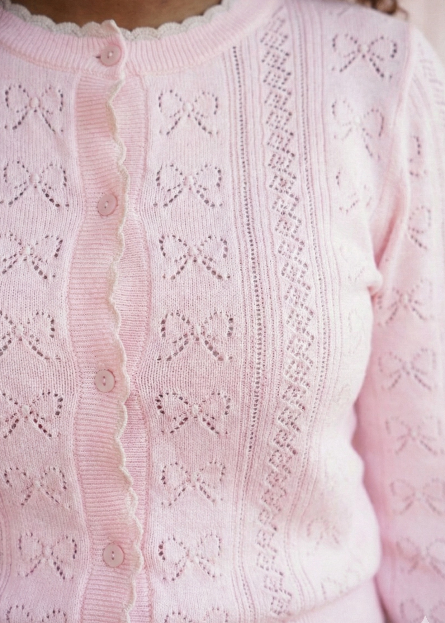 Cupids Cable Knit Cardigan