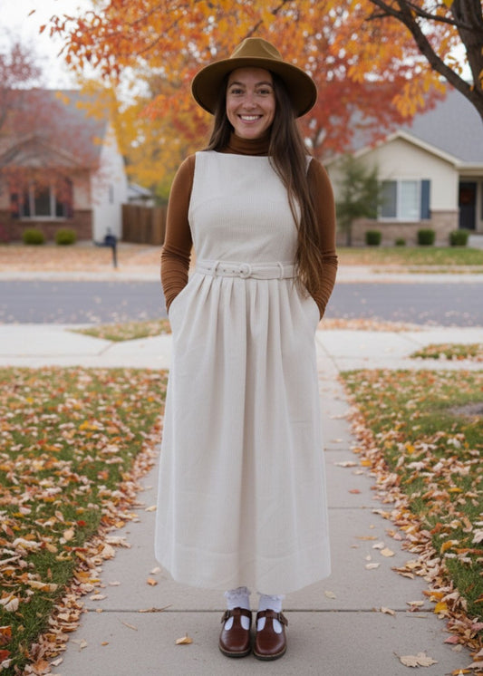 Charming Corduroy Dress