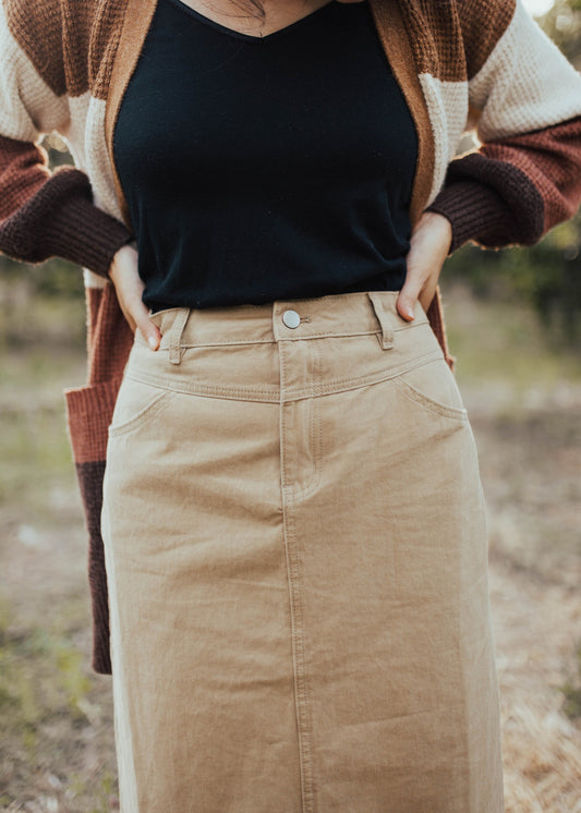 Khaki Maxi