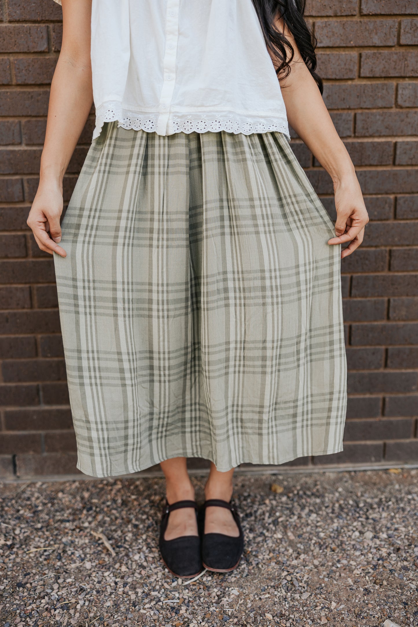 Gratitude Skirt - Spruce