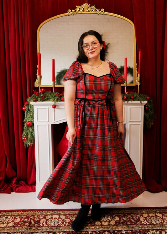 Noel Plaid Dress