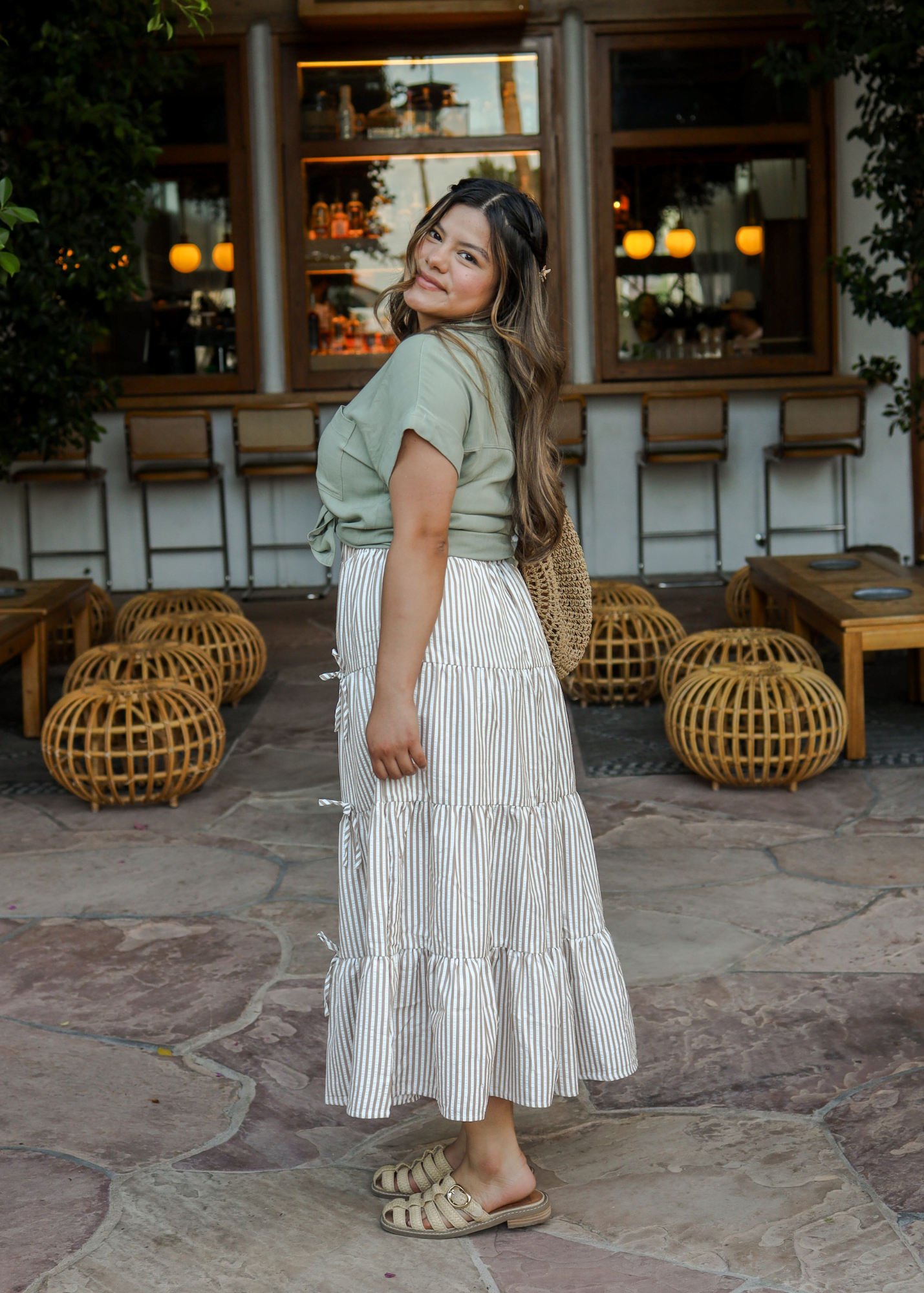 Sandy Bow-Tie Skirt