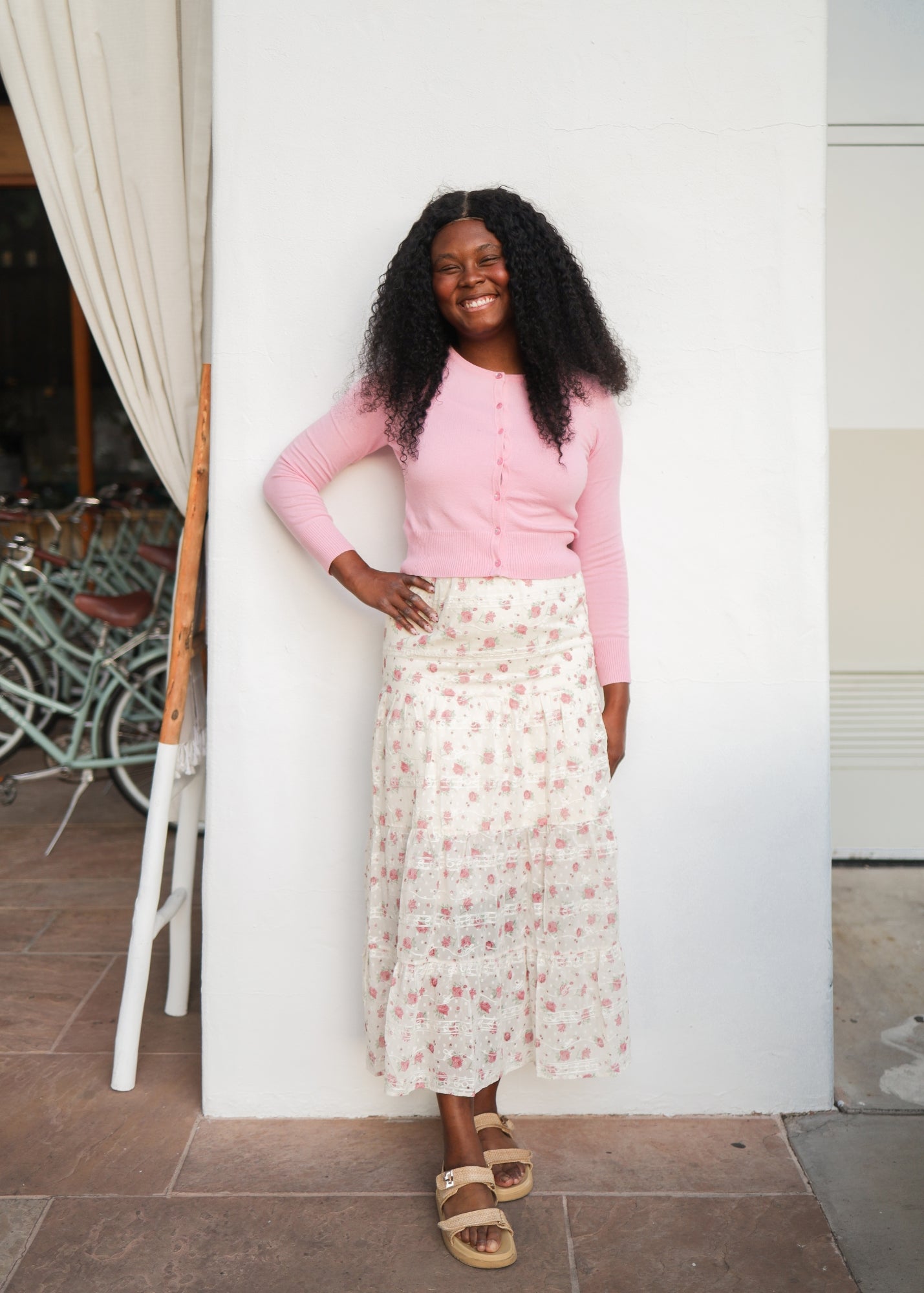 Rosebud Maxi Skirt