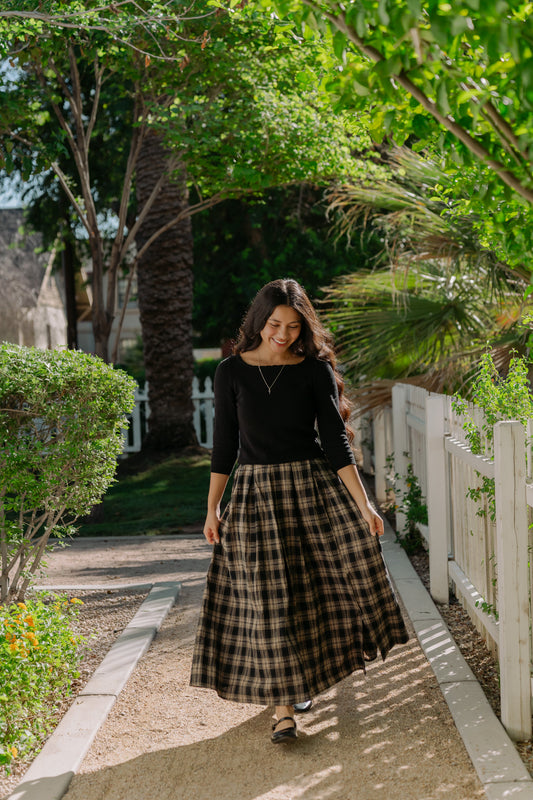 Harper Plaid Skirt