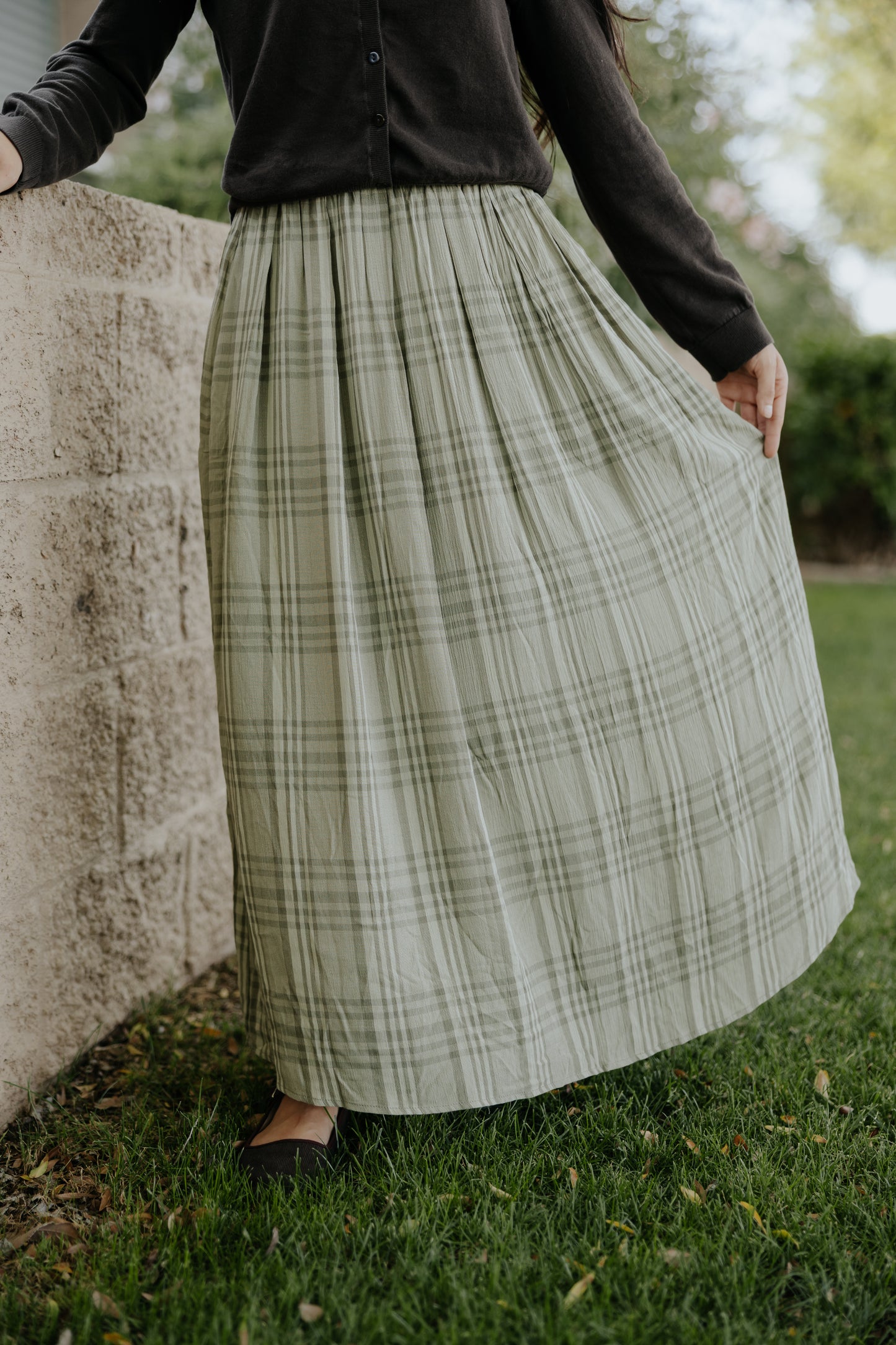 Gratitude Skirt - Spruce