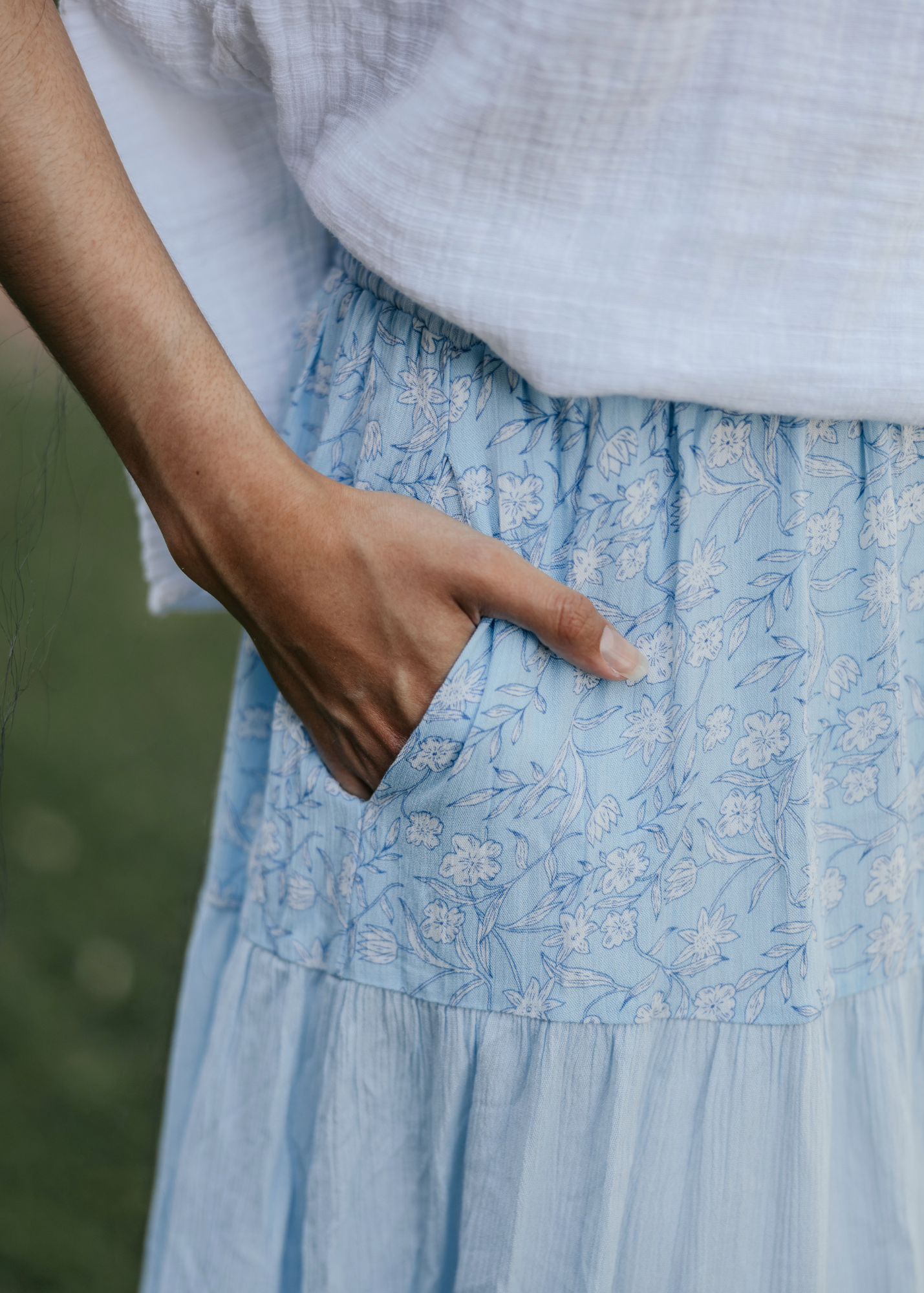 Harmony Skirt- Baby Blue