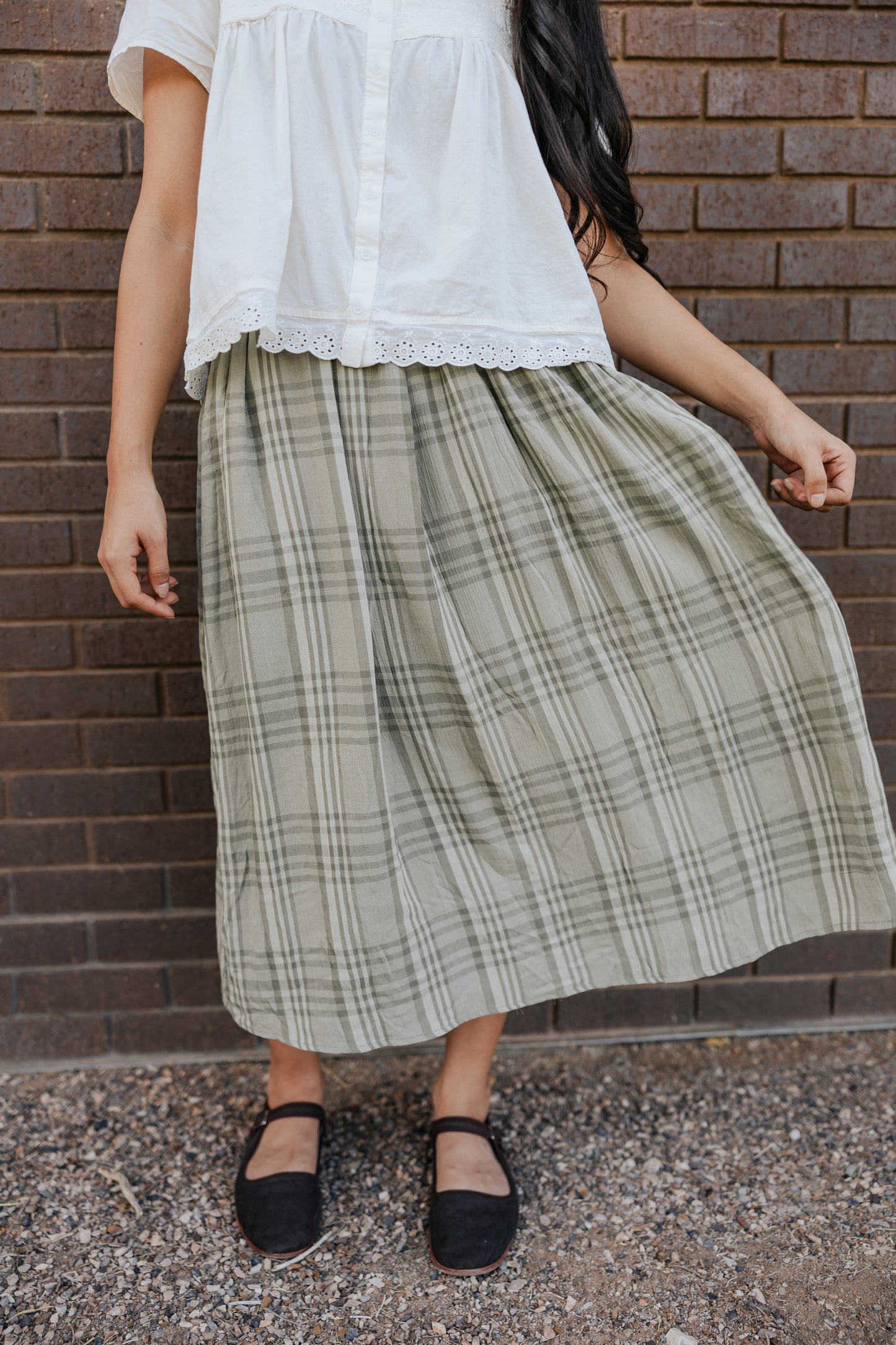 Gratitude Skirt - Spruce
