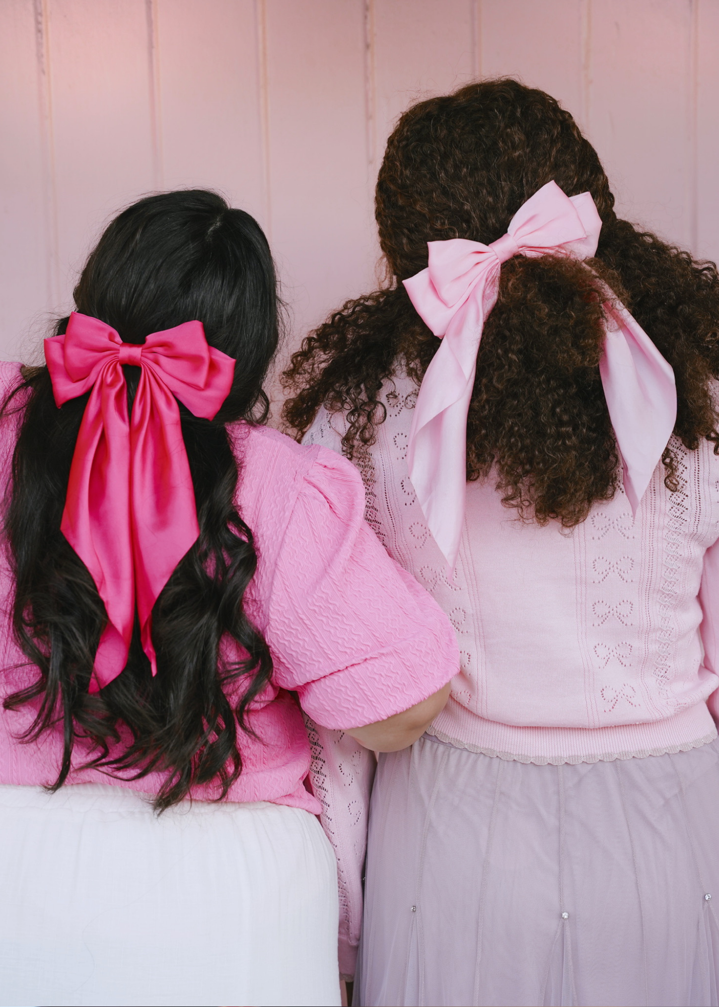 Big Bow Satin Barrette