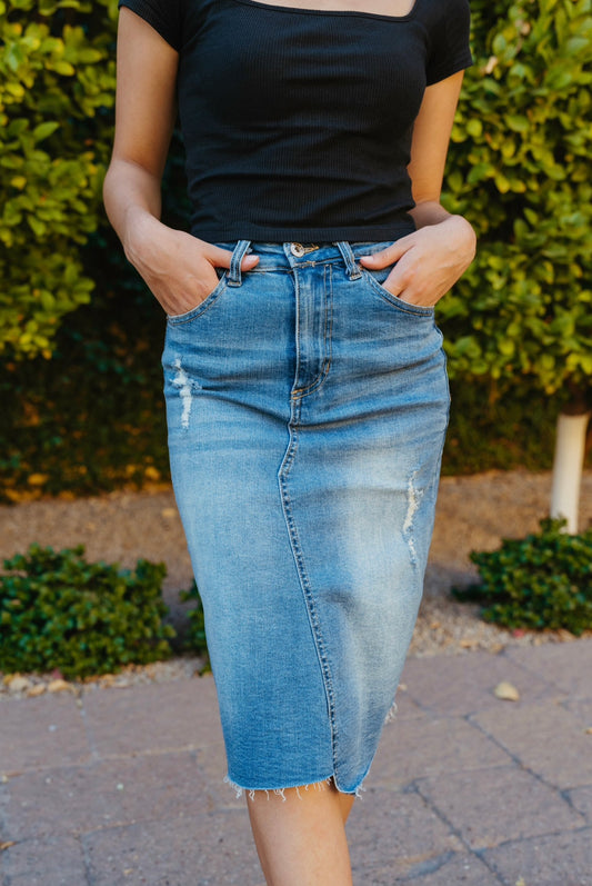Jenny Denim Skirt