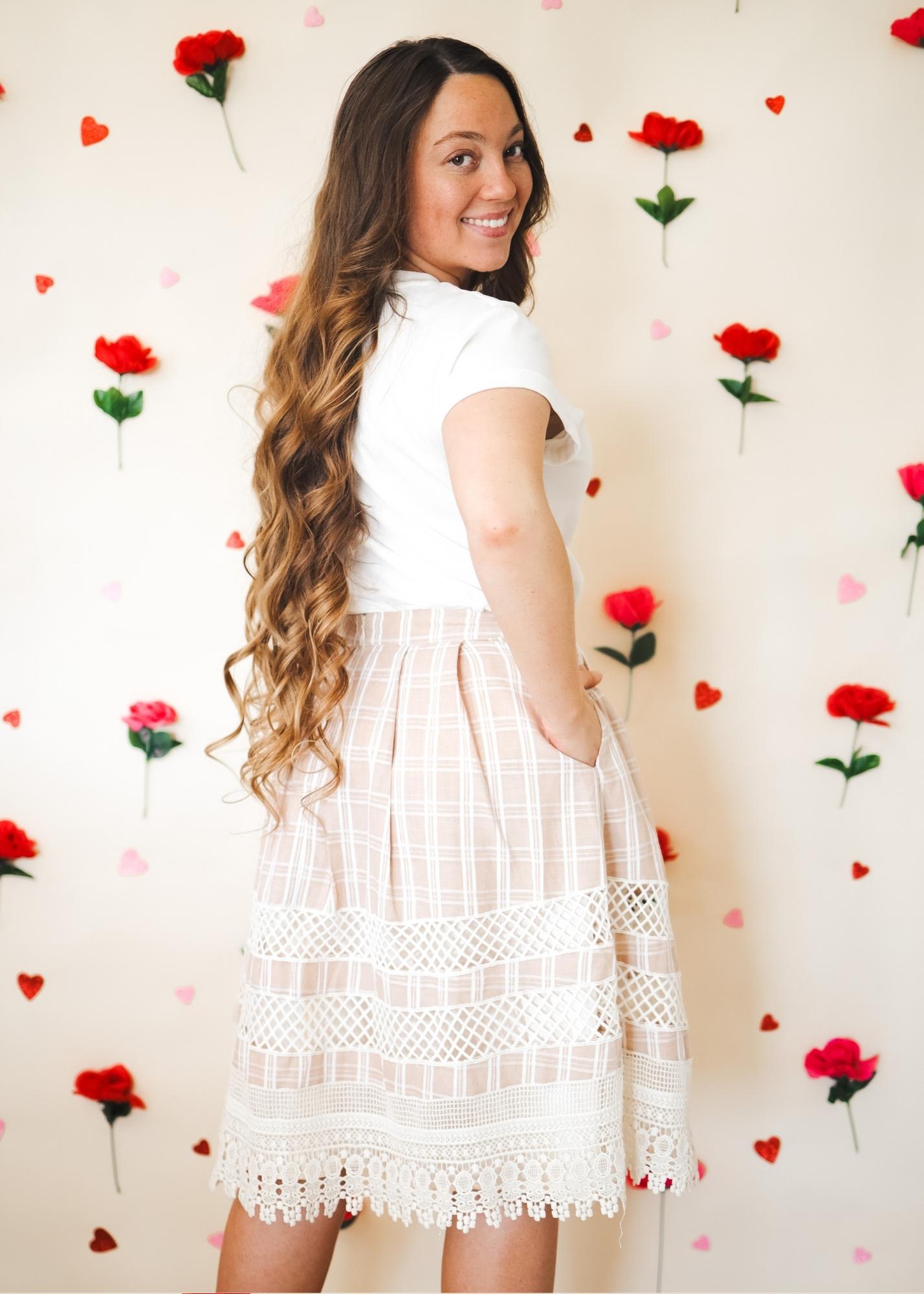 Sweetheart Lace Skirt