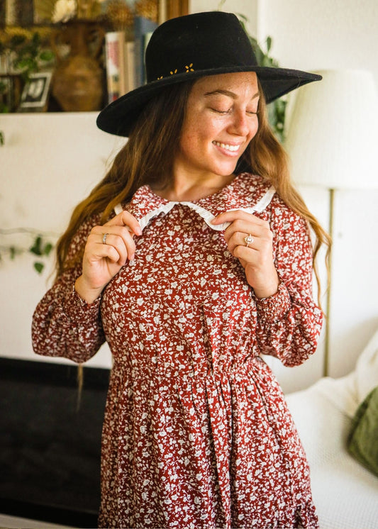 Wendy Floral Midi Dress