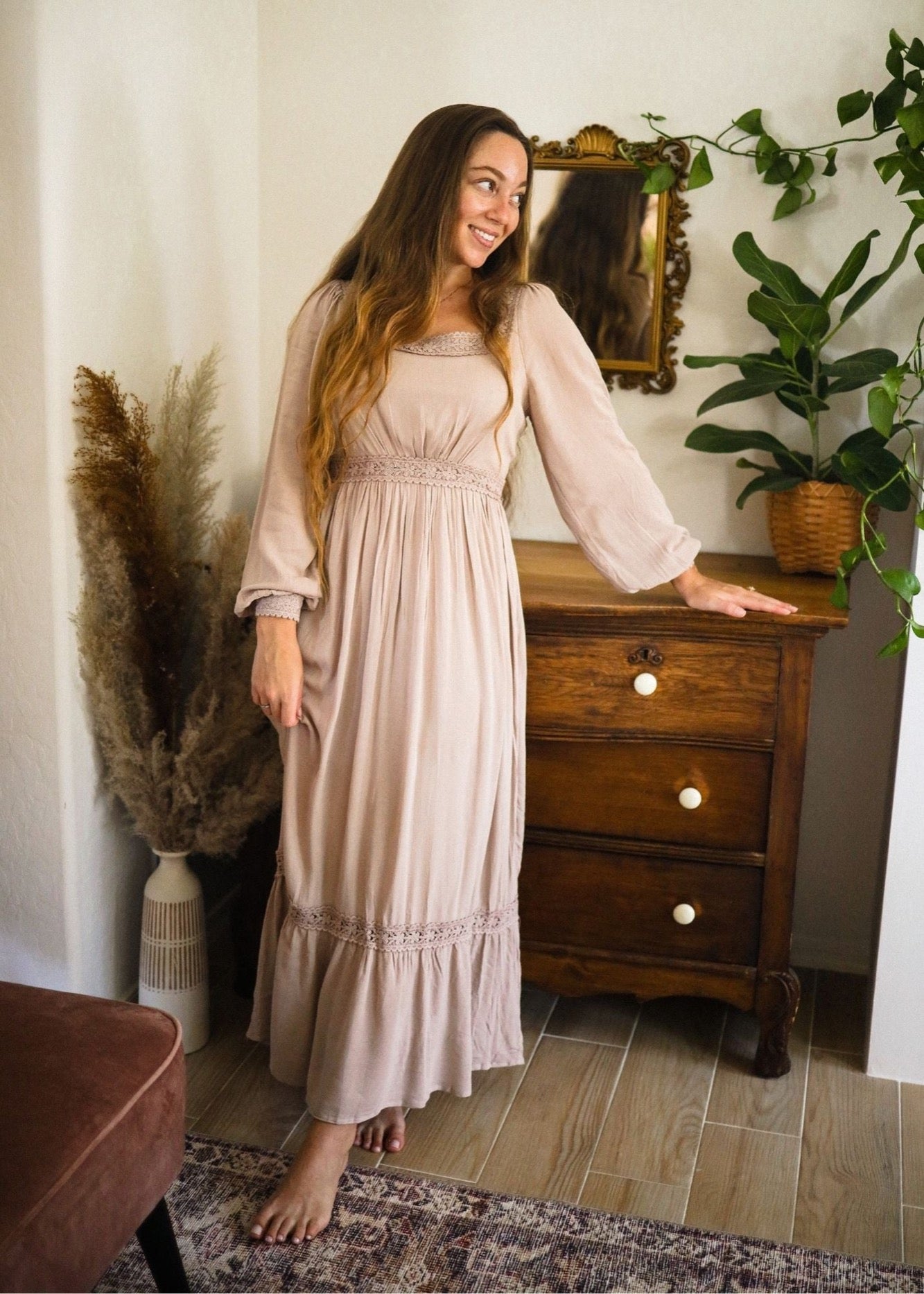 Becca Lace Maxi Dress